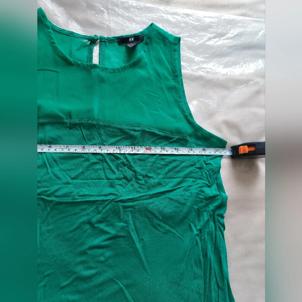 H&M Women Sleeveless Sheer Blouse - Picture 7 of 7